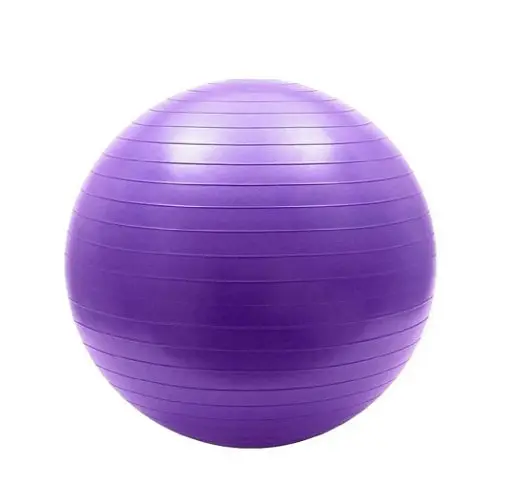 М'яч для фітнесу (фітбол) Power System PS-4012 Ø65 cm PRO Gymball Purple (PS-4012_65cm_Purple) - фото 2