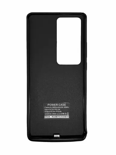 Чехол-аккумулятор XON PowerCase для Xiaomi Mi Note 10 Lite 6800 mAh Черный (PCBS3210068B 1547) - фото 2
