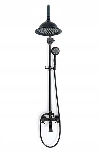 Душова система Rea Retro Old black чорний REA-P2366, Чорний - фото 3