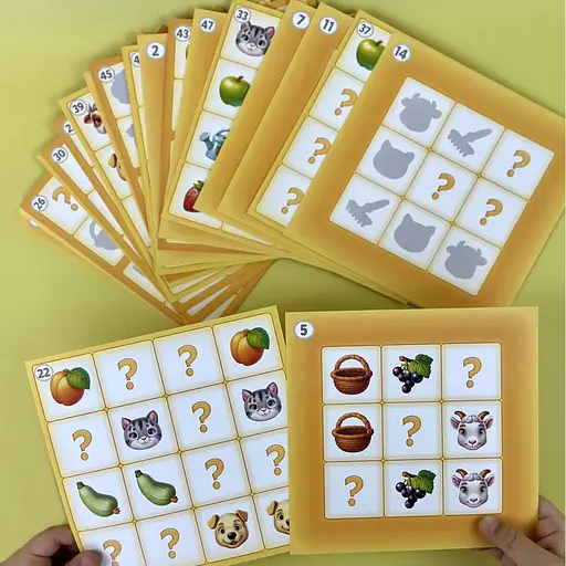 Дитяча настільна гра "Судоку" Ubumblebees (ПСД297) PSD297, 70 фішок - фото 8