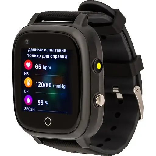 Smart Watch AmiGo GO005 4G WIFI Thermometer Black - фото 2