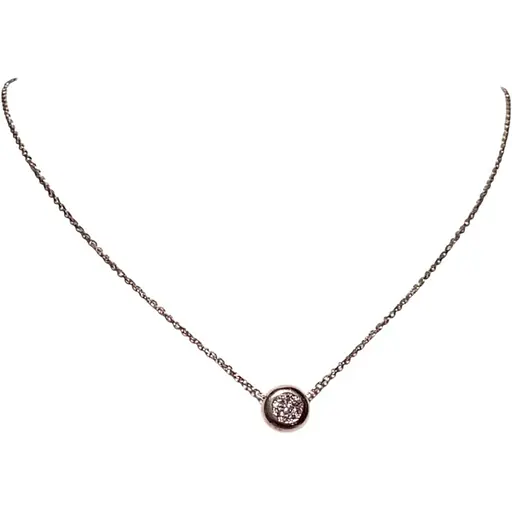 Серебряное колье Qvaliz с фианитами. 908-00581