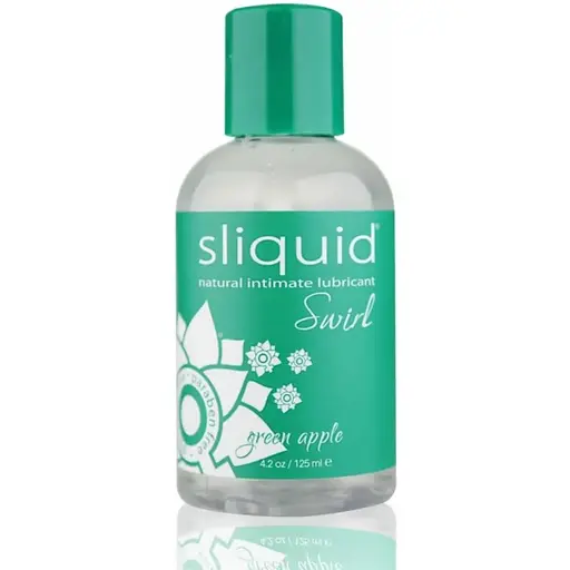 Лубрикант на водній основі Sliquid Naturals Swirl Green Apple 125 мл