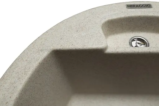 Кухонная мойка гранитная Miraggio Valencia sand 442x442x202 00210704, Sand - фото 5