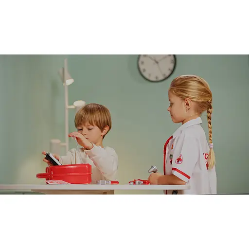 Игрушечный набор врача Klein PRO с халатом и мобильным телефоном (4353) - фото 9