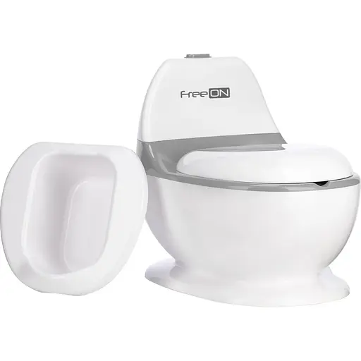 Детский горшок FreeOn со звуком смыва white - фото 1