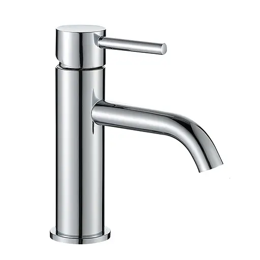 Смеситель для раковины VBI Milano chrome низкий VBI-050100CH Хром - фото 1