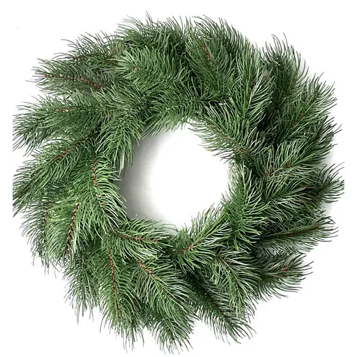 Вінок хвойний Hvoya Сосна литий зелений 60 см