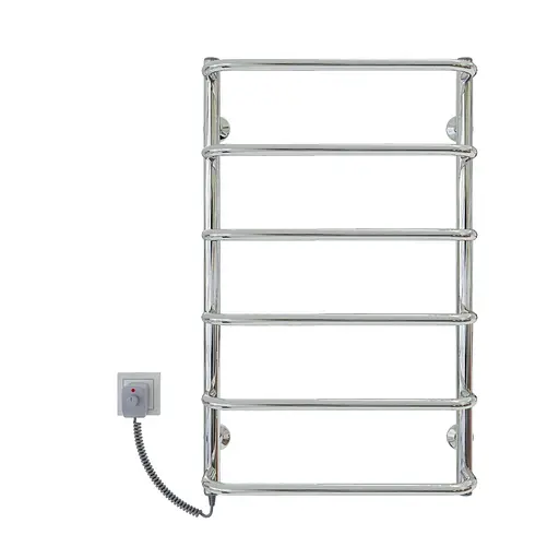 Електрична рушникосушарка Kosser Скоба 800x500/6 ЕL рег. ДС10EL, Хром, Ліве - фото 2