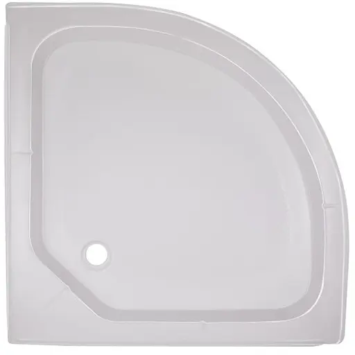 Душевой поддон Lidz Kapielka ST80x80x14, полукруглый LKAST808014 - фото 1