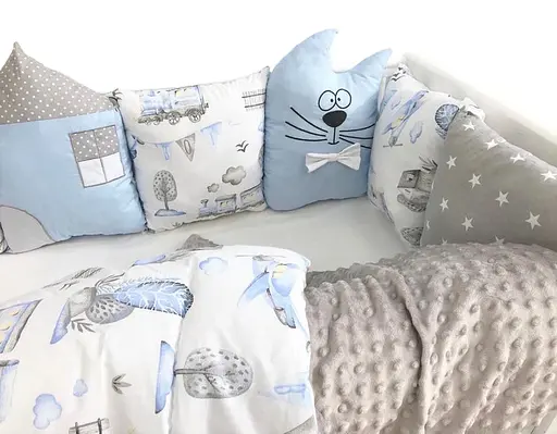 Дитячий набір Moontime у ліжечко "Транспорт" - фото 3