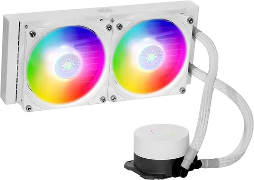СВО Cooler Master MasterLiquid ML240L V2 ARGB White (MLW-D24M-A18PW-RW) Б/в - фото 5