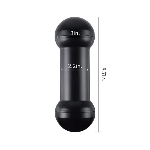 Подвійний мастурбатор Lovetoy Traning Master Double Side Stroker тілесний - фото 5