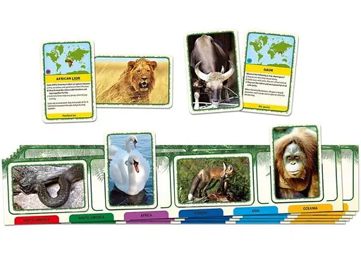 Настільна гра Tactic Тварини світу (Animals of the World) (укр.) (60497) - фото 2