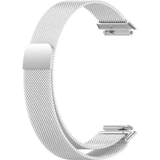 Ремінець DK для Huawei Band 7 Metal Milanese Loop Magnetic (silver)