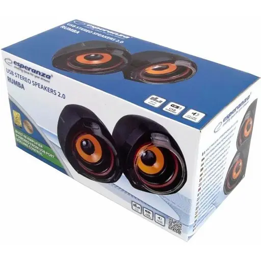 Колонки Esperanza 2.0 Rumba Black (EP141) - фото 2