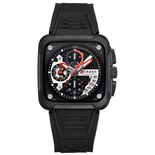 Чоловічий наручний годинник Curren Active (Чорний)