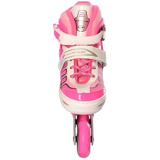 Ролики Profi A4137-XS-P діаметр коліс 64 мм розмір регульований 27–30 рожеві - фото 2