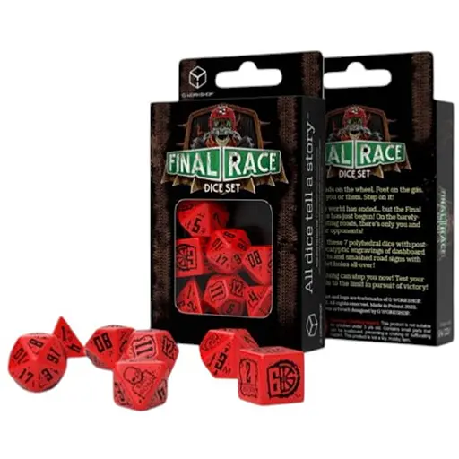 Набір кубиків Final Race Dice Set: Engine Roar , 7 шт. (STFR04) - фото 1