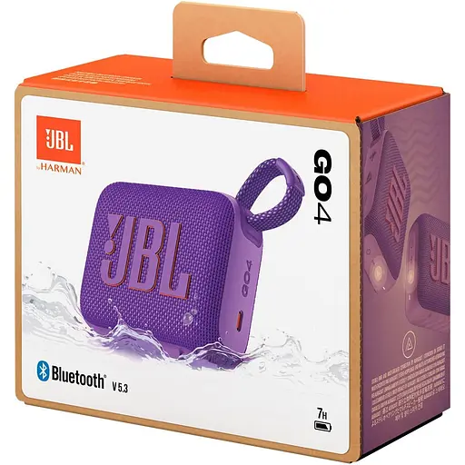 Портативна акустика JBL Go 4 Purple (JBLGO4PUR) - фото 10