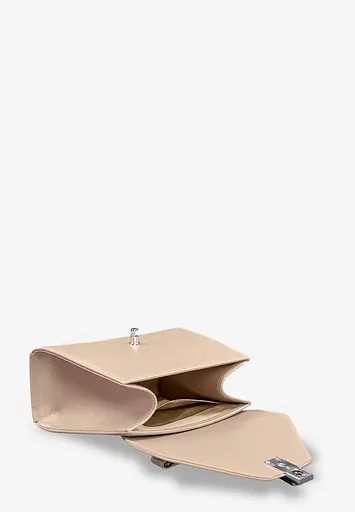 Жіноча шкіряна сумка Futsy Світло-бежева - фото 8