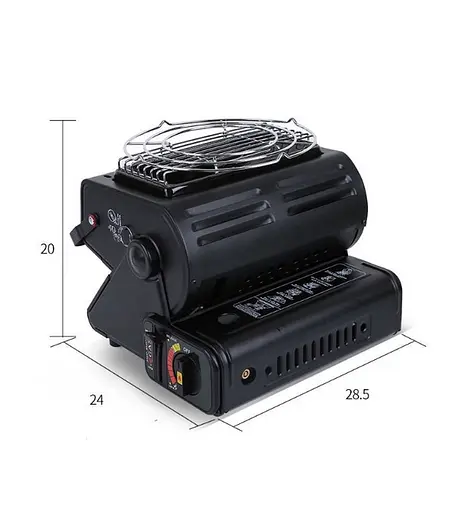 Газовий обігрівач + плита Yanchuan YC-808B із адаптером - фото 4