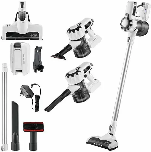 Вертикальный + ручной пылесос 2 в 1 First FA-5541-4-GR - фото 2