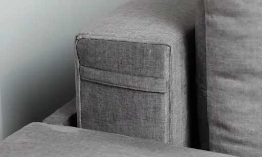 Диван прямой Брандо раскладной темно-серый - фото 6