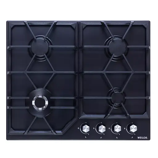 Поверхность газовая на металле Weilor GM W 604 BL