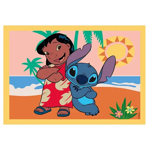  Пазл 4 в 1 Clementoni Stitch: 12+16+20+24 елементи (21745) - фото 3