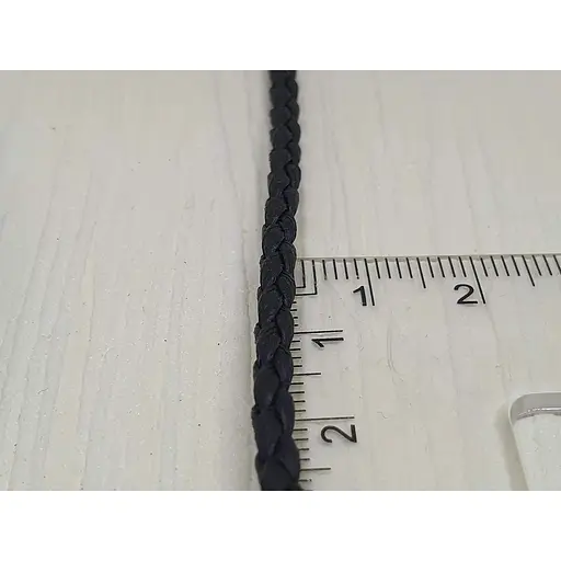 Ювелірний шнурок Містер Твістер з текстилю з срібними вставками. 7038Р 60 65 - фото 3