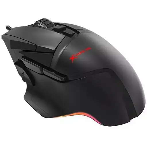 Компьютерная мышь Xtrike Me GM-520 проводная оптическая игровая с подсветкой RGB 12800 DPI - фото 1
