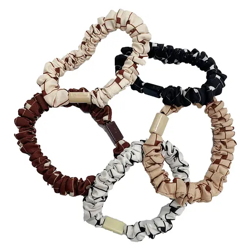 Дитяча резинка для волосся La-beauty 0303-1075-1 набір 20 шт, 4 кольори - фото 1