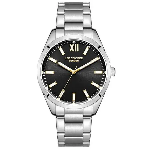 Чоловічий наручний годинник Lee Cooper pento (Сріблястий)