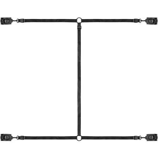 Фіксатор рук і ніг для ліжка Bedroom Fantasies Under The bed RestRaint Set - фото 2