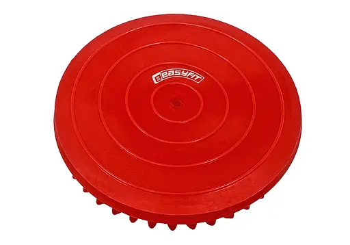 Полусфера массажная киндербол EasyFit 16 см мягкая красная (EF-3001-R) - фото 2