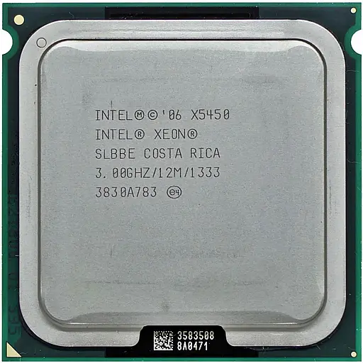 Процессор Intel Xeon X5450 SLBBE LGA771 (LGA775) 3.00 GHz, 120W Б/У