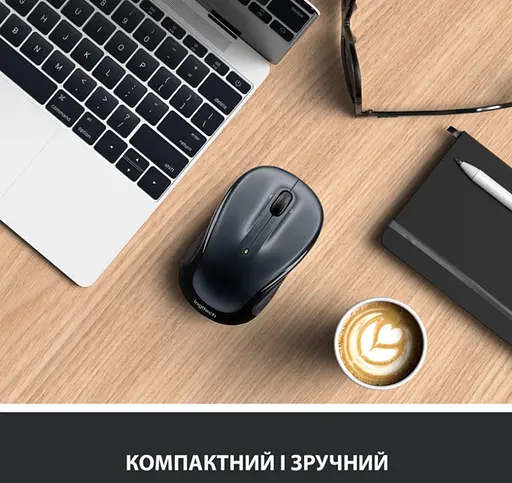Мишка Logitech M325s Wireless Dark Silver (910-006812) - фото 6