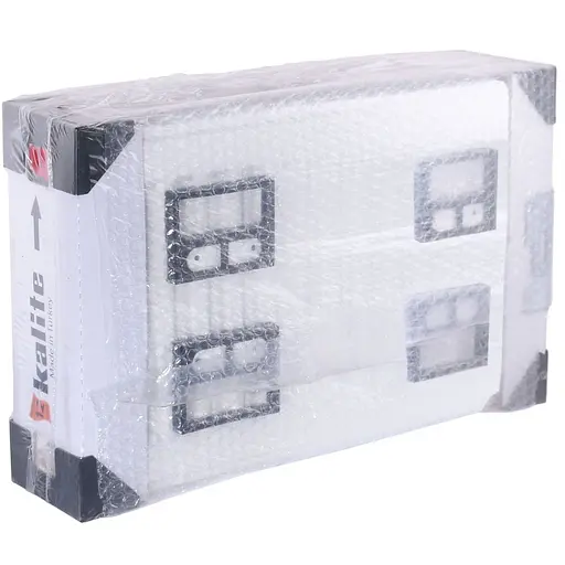 Радіатор сталевий панельний Kalite 22 низ/справа 300x400 (без INNER) 000024199, Білий - фото 2