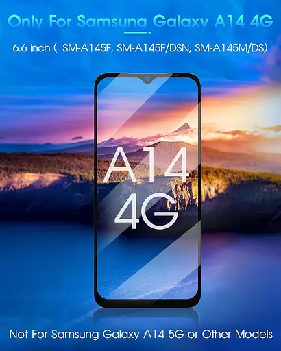 РК-дисплей ARSSLY для Samsung Galaxy A14 4G TFT-екран для Galaxy A14 4G SM-A145P, сенсорний екран, дигітайзер, повне складання, з - фото 2