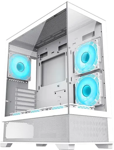 Корпус Gamemax Vista ARGB White (GMX-VISTA-AW)