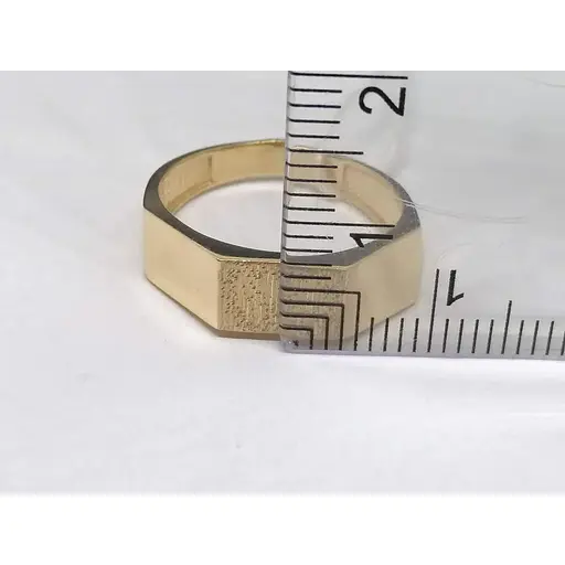 Золоте кільце Столична Ювелірна Фабрика. 154813 17,5 - фото 4