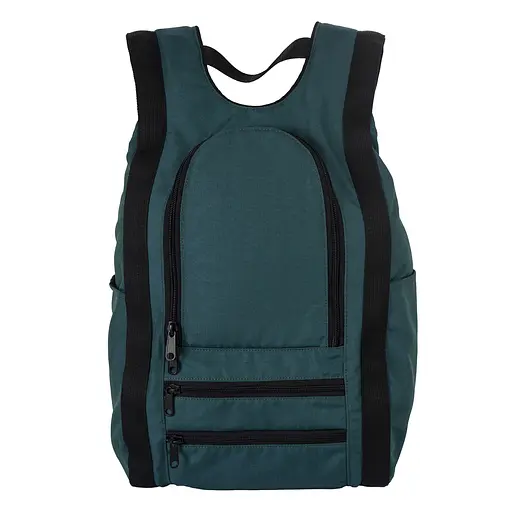 Рюкзак-антивор OOLOO Капля 45х27х14 см, сине-зеленый 426/806