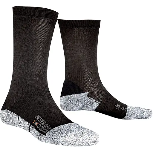 Шкарпетки X-Socks Silver Day 39-41 Сірий/Чорний (1068-X20059 39-41)