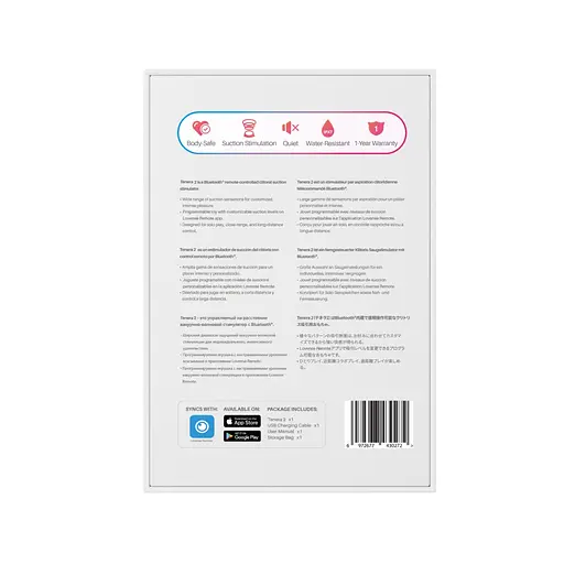 Вакуумний стимулятор клітора Lovense Tenera 2 мульті - фото 8