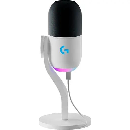 Микрофон Logitech Yeti GX Dynamic RGB White (988-000576) [132847] - фото 2