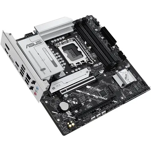 Материнская плата Asus Prime LGA1851, B860M-A WIFI, B860, 4xDDR5, 1xPCI-E 5.0 x16, 1xPCI-E 4.0 x16, 1xPCI-E 4.0 x1, 4xSATA3, 2xM.2, Realtek 7.1, Realtek 2.5Gb, WiFi 6E, Bluetooth 5.3, HDMI/2xDP, MicroATX - фото 5