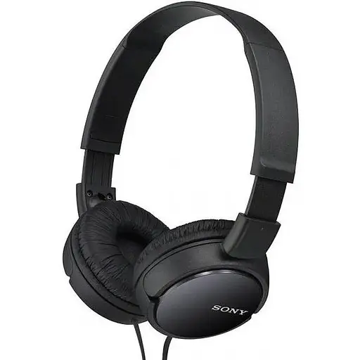 Навушники Sony On-ear MDR-ZX110AP 3.5 mini-jack Mic чорні - фото 1