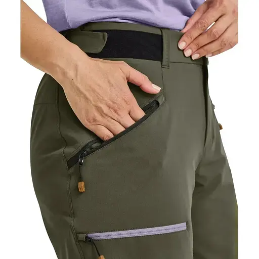 Штани Ortovox Seceda Softshell Pants W XS Темно-Оливковий (1054-025.001.1205) - фото 5