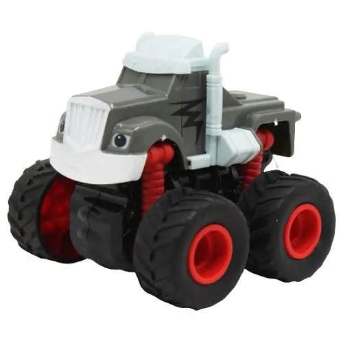 Машинка "Вспыш" 2016-7 инерционная пластиковая, 10см Серый - фото 2